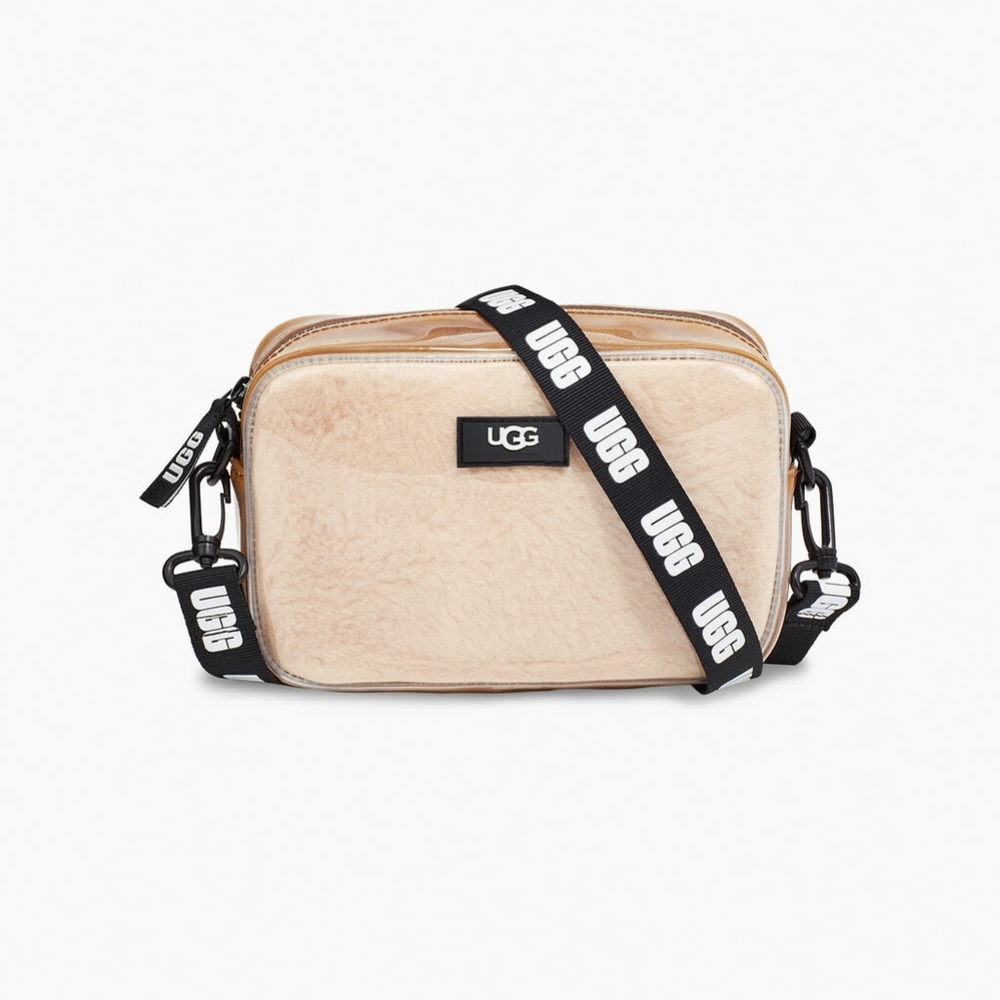 UGG Janey ll clear crossbody bag in natural